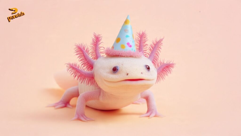 Axolotl Puns for Birthdays, Cards & Captions