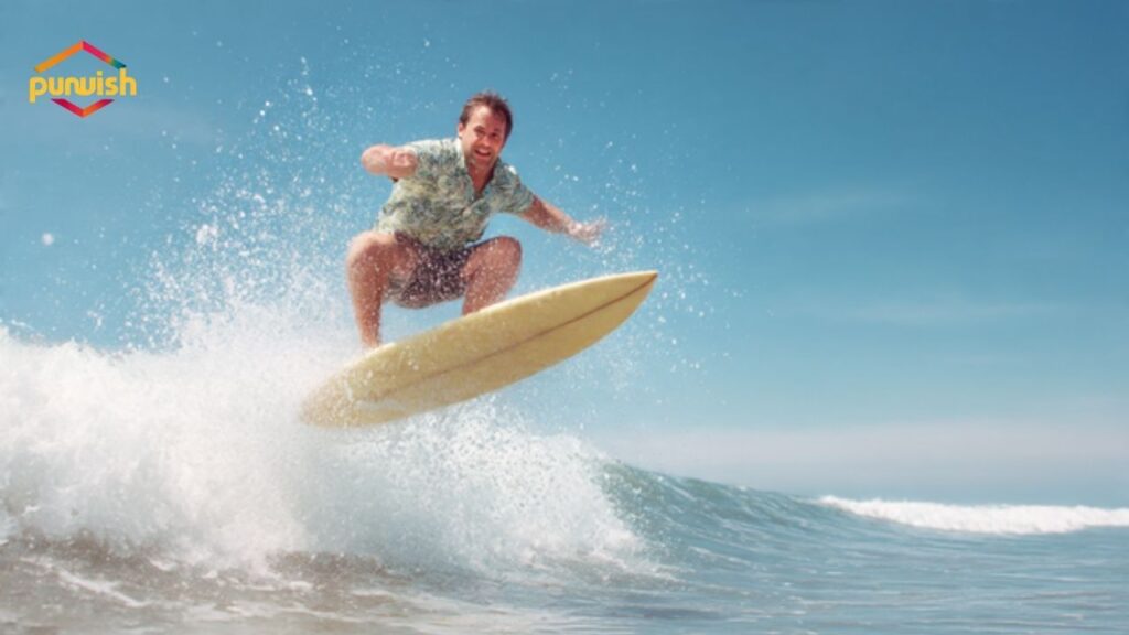 Funny Surfing Captions for Beach Photos