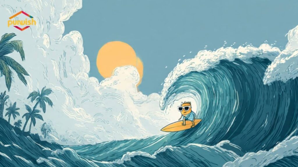 Short Surfing Puns That Pack a Punch