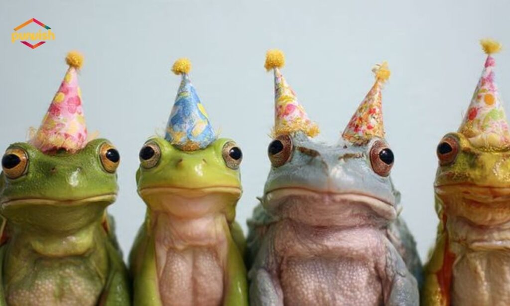 Birthday Frogs and Party Croaks